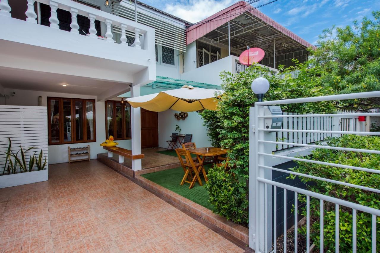 White Beach House Hua Hin 20 Second To The Beach Buitenkant foto